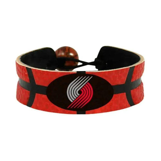  Portland Trail Blazers Leather Bracelet Team Colors -  ToylandEU™