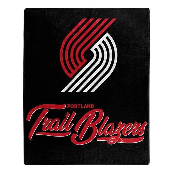 Portland Trail Blazers Raschel Blanket 50x60 Signature - ToylandEU