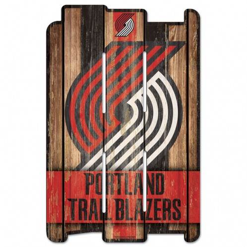 Portland Trail Blazers Wood Fence Sign 11x17 Special Order - ToylandEU