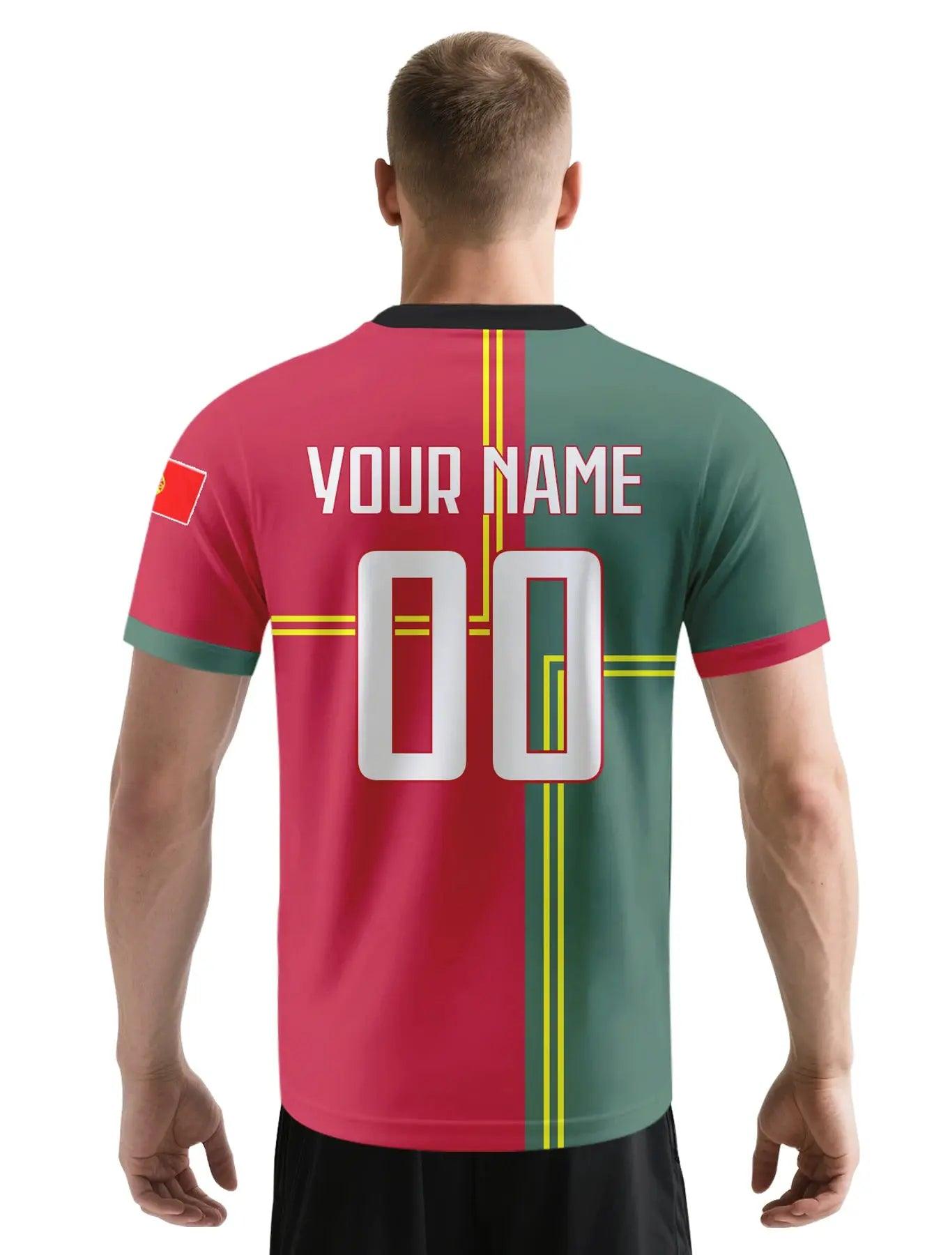  Portugal National Team Soccer Jersey Custom Name -  ToylandEU™