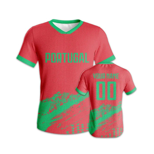  Portugal Soccer Jersey Name And Number Quick Dry -  ToylandEU™