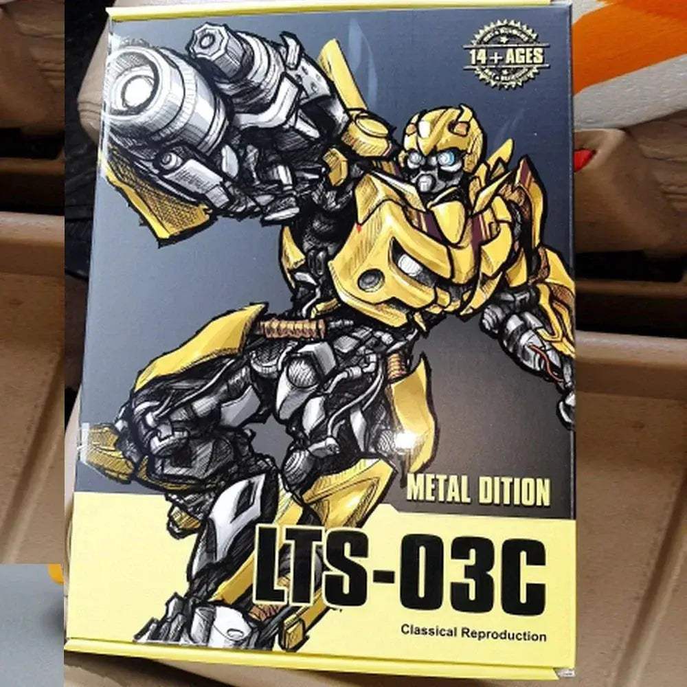 Posable Transformers Autobot Bumblebee Hornet Warrior Action Figure 18cm - ToylandEU