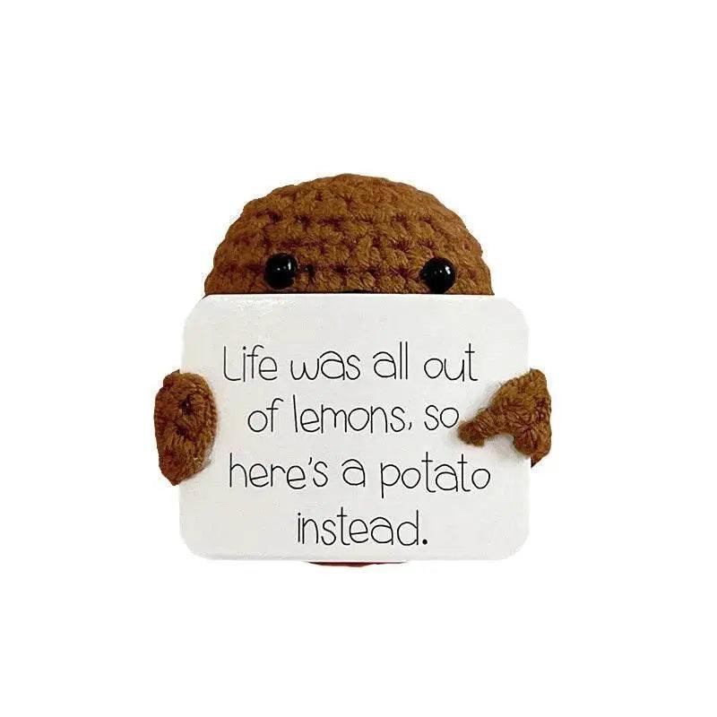  Positive Cute Potato Home Room Decor Mini Plush Doll -  ToylandEU™