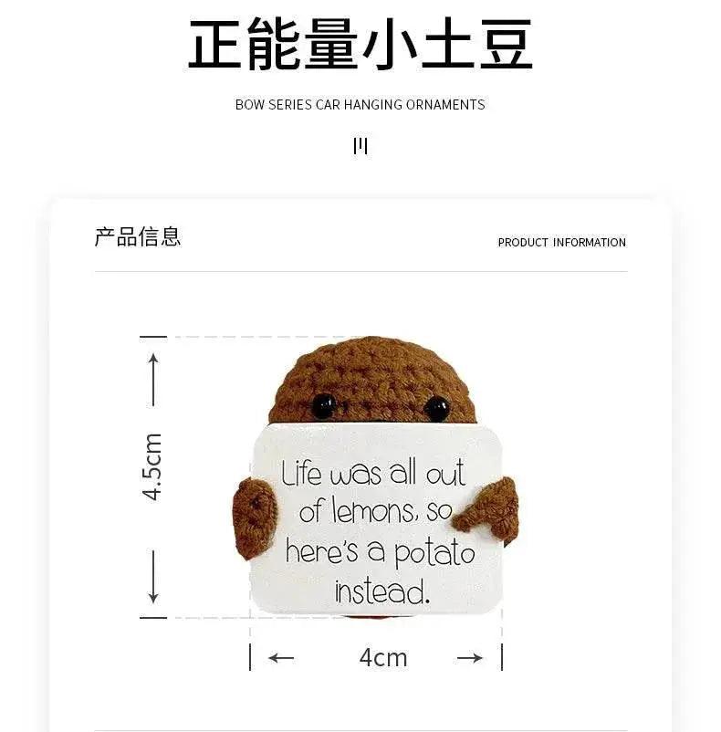  Positive Cute Potato Home Room Decor Mini Plush Doll -  ToylandEU™