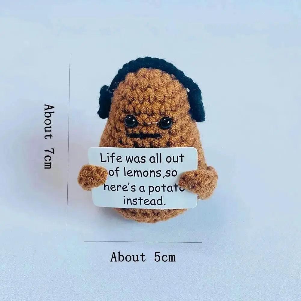  Positive Cute Potato Home Room Decor Mini Plush Doll -  ToylandEU™