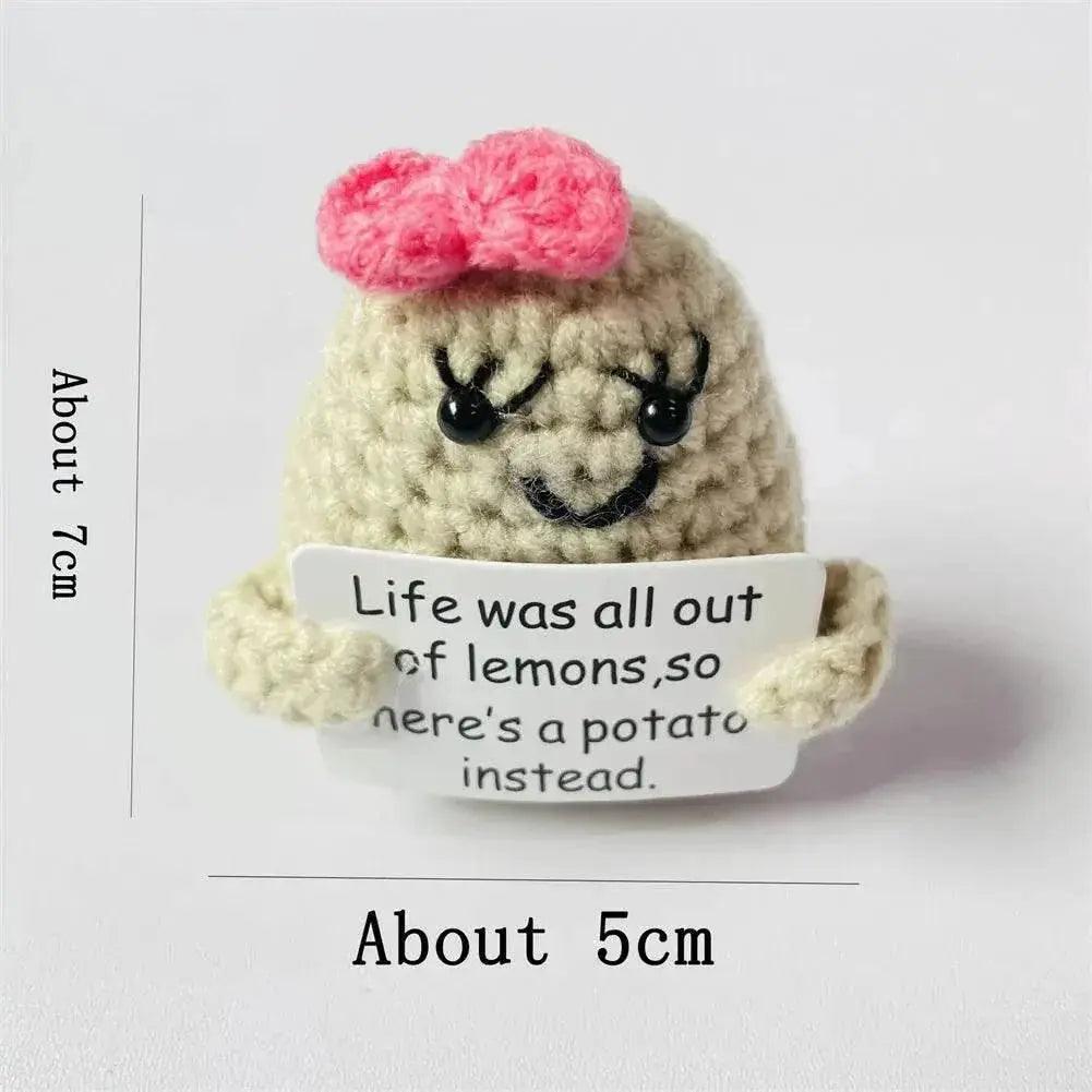  Positive Cute Potato Home Room Decor Mini Plush Doll -  ToylandEU™