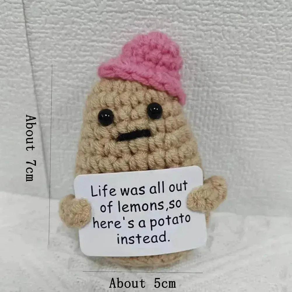  Positive Cute Potato Home Room Decor Mini Plush Doll -  ToylandEU™