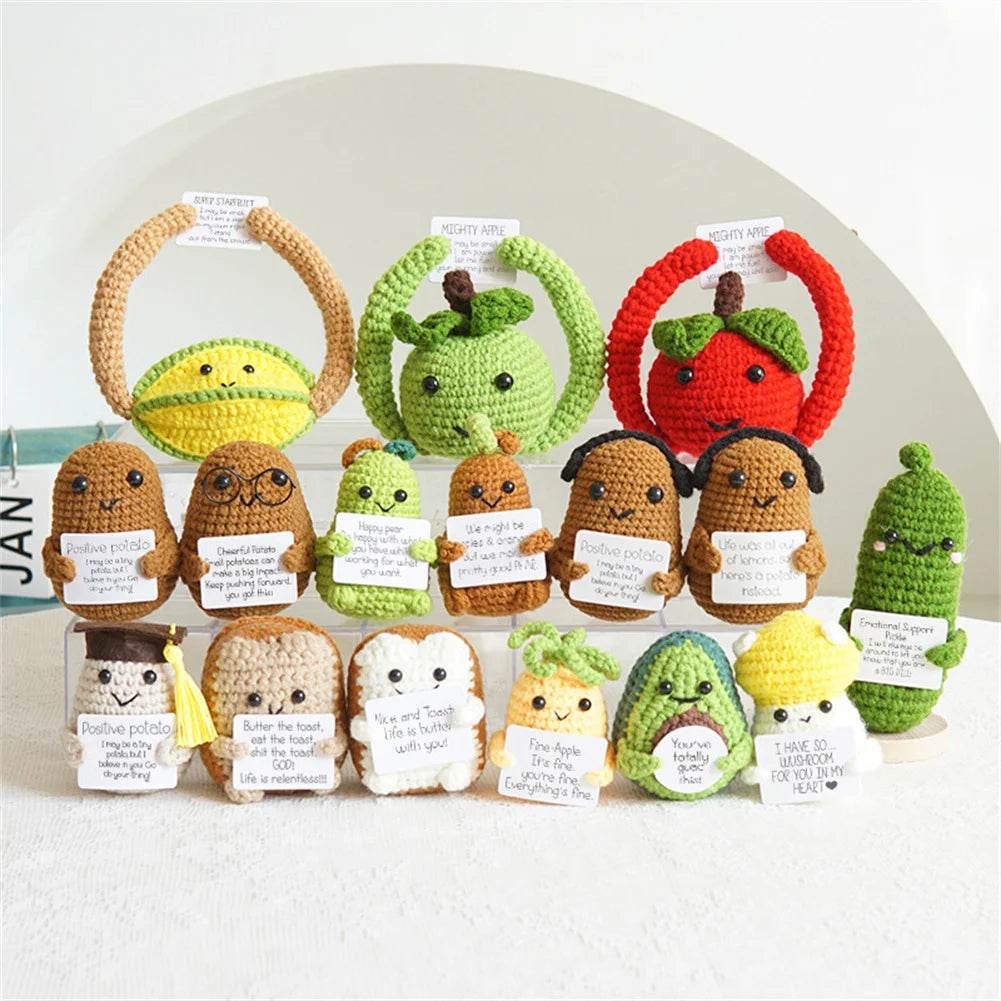 Positive Cute Potato Home Room Decor Mini Plush Doll - ToylandEU