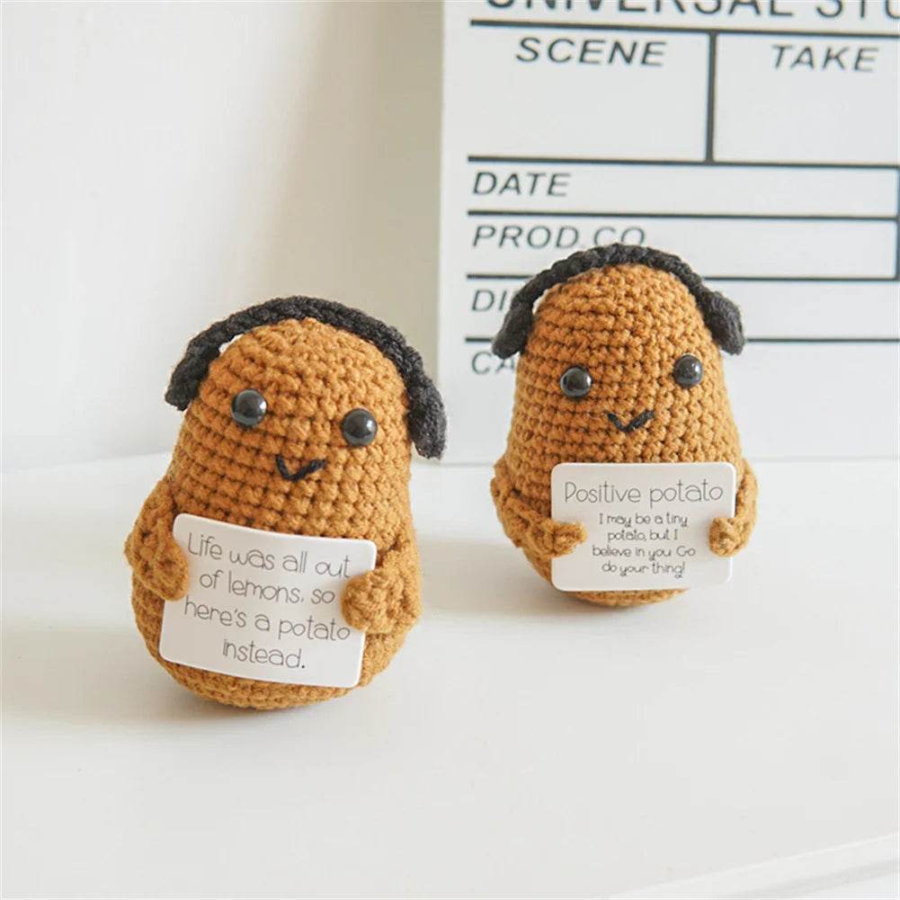 Positive Cute Potato Home Room Decor Mini Plush Doll - ToylandEU