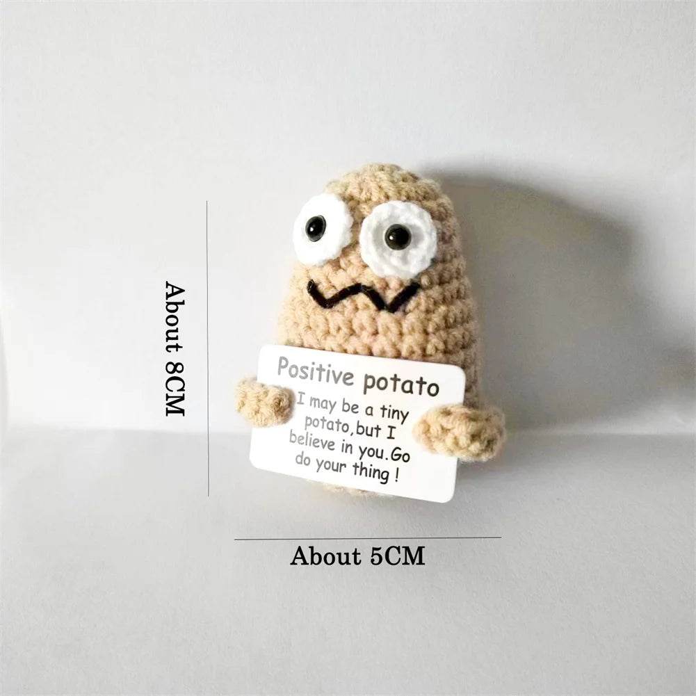 Positive Cute Potato Home Room Decor Mini Plush Doll - ToylandEU