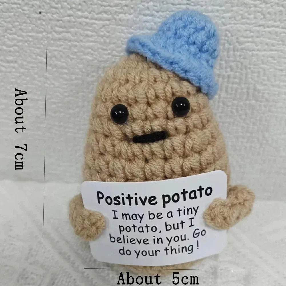 Positive Cute Potato Home Room Decor Mini Plush Doll - ToylandEU