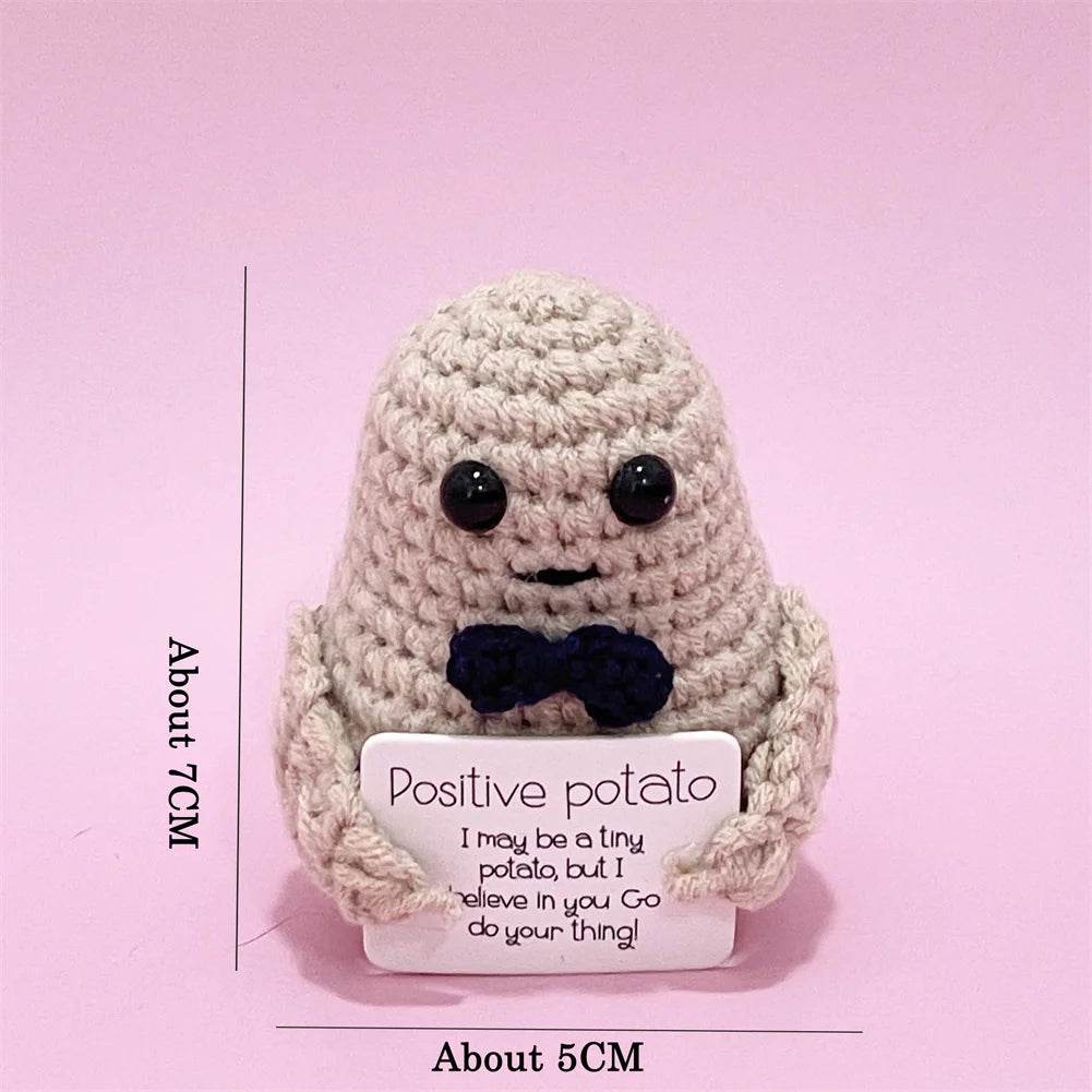 Positive Cute Potato Home Room Decor Mini Plush Doll - ToylandEU