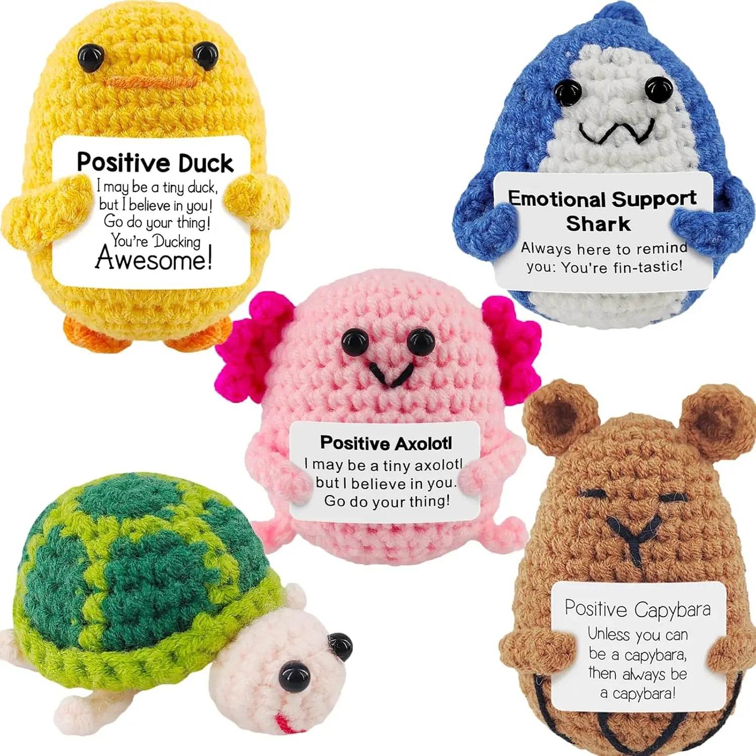 Positive Energy Bee Hug Pocket Doll Mini Handmade Gift - ToylandEU