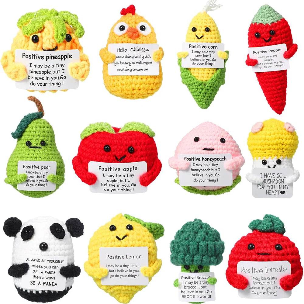 Positive Energy Bee Hug Pocket Doll Mini Handmade Gift - ToylandEU