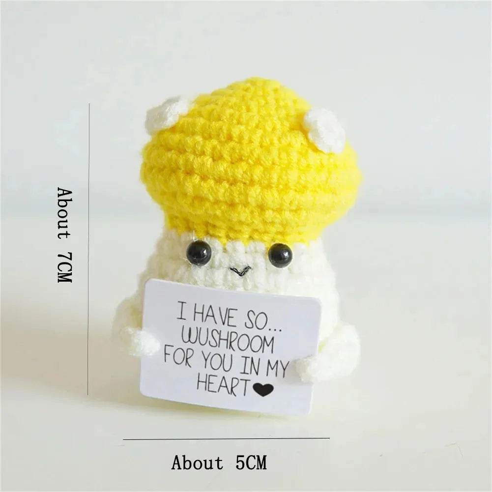 Positive Energy Bee Hug Pocket Doll Mini Handmade Gift - ToylandEU