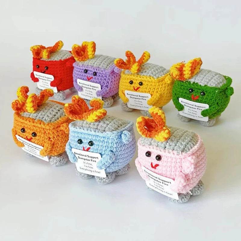 Positive Energy Crochet Sunflower Doll Cacti Mini Gift - ToylandEU