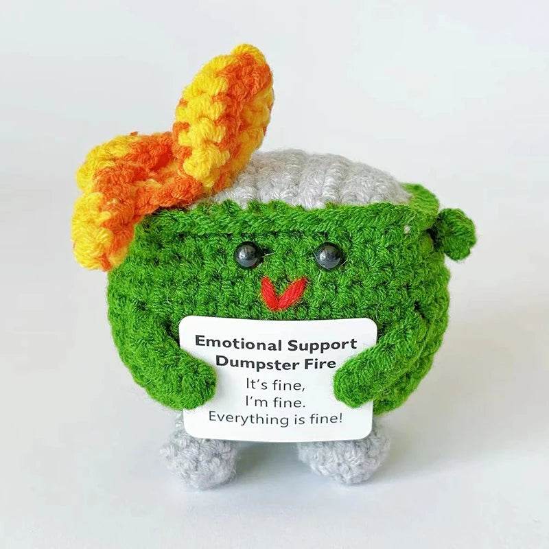 Positive Energy Crochet Sunflower Doll Cacti Mini Gift - ToylandEU