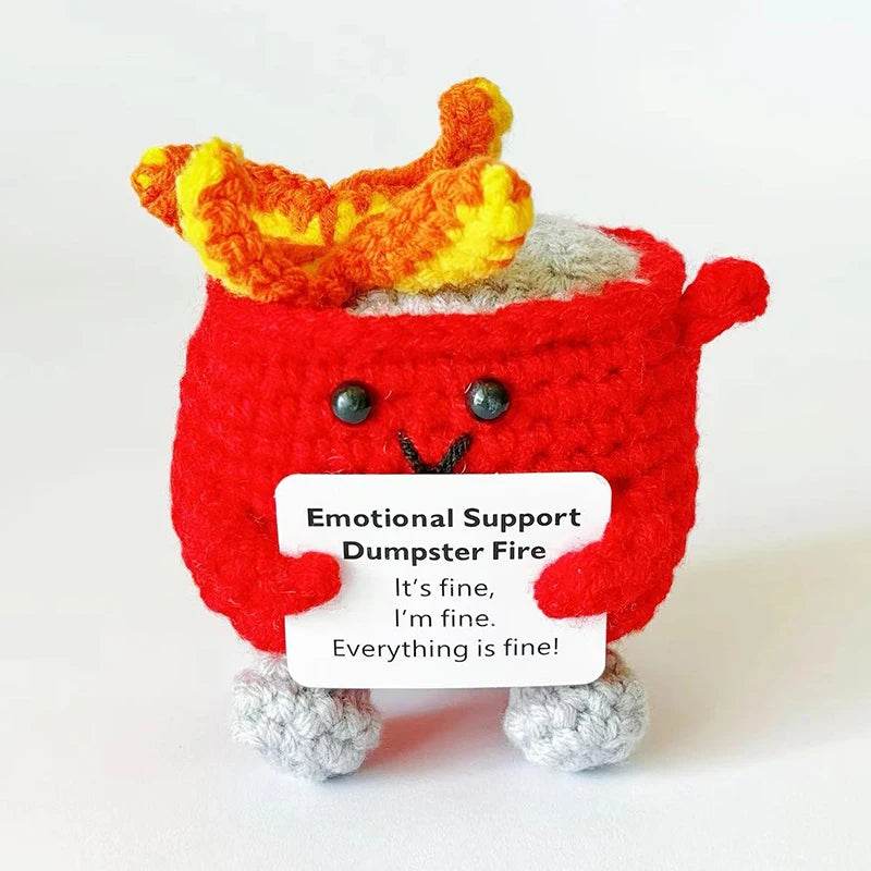 Positive Energy Crochet Sunflower Doll Cacti Mini Gift - ToylandEU