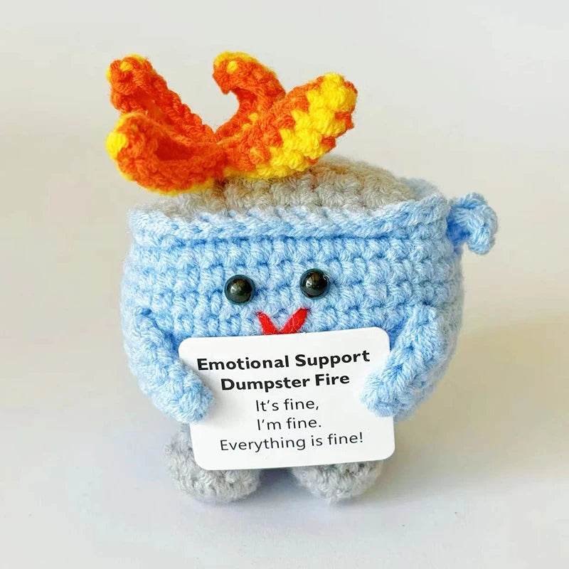 Positive Energy Crochet Sunflower Doll Cacti Mini Gift - ToylandEU