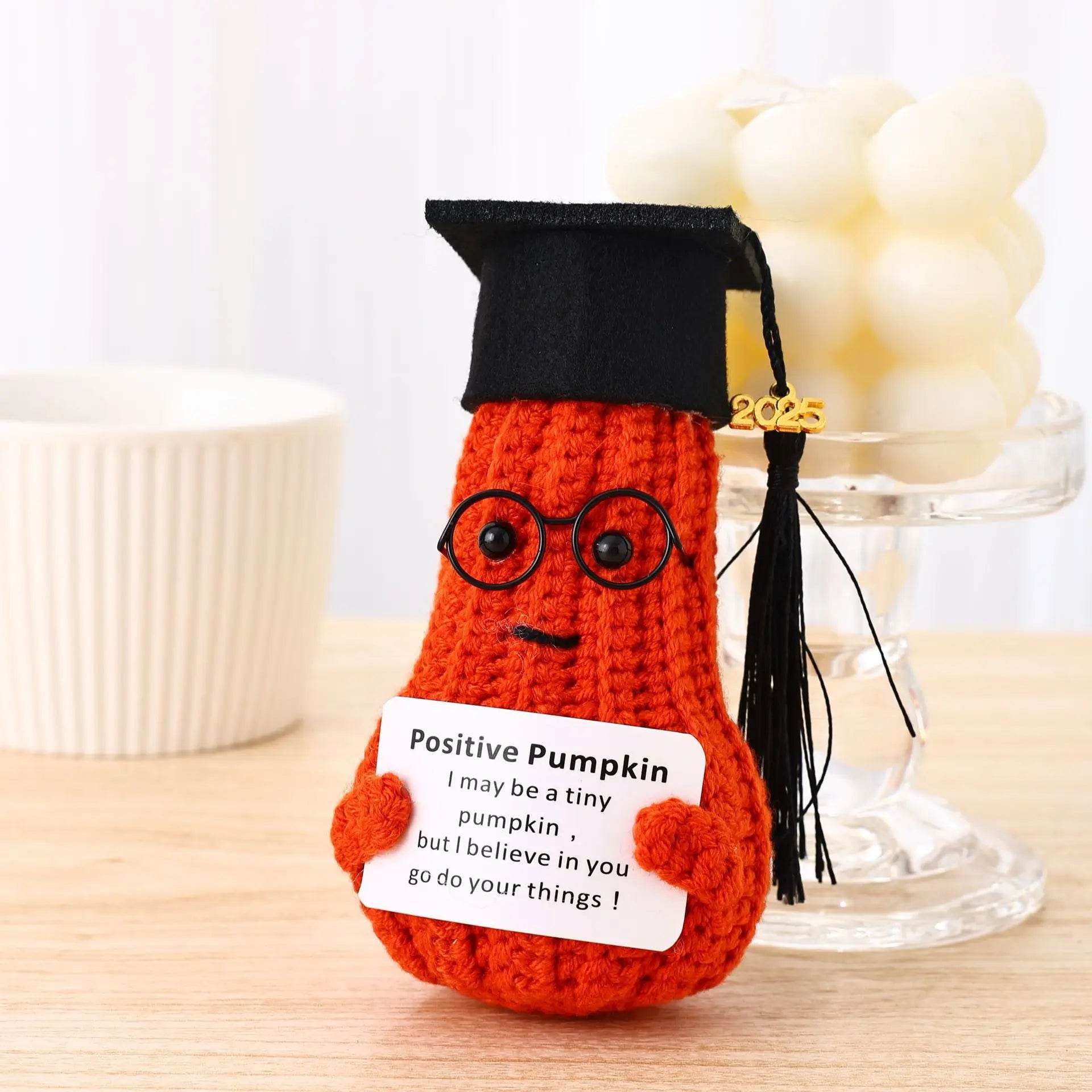 Positive Energy Graduation Hat Glasses Potatoes Home Decor - ToylandEU