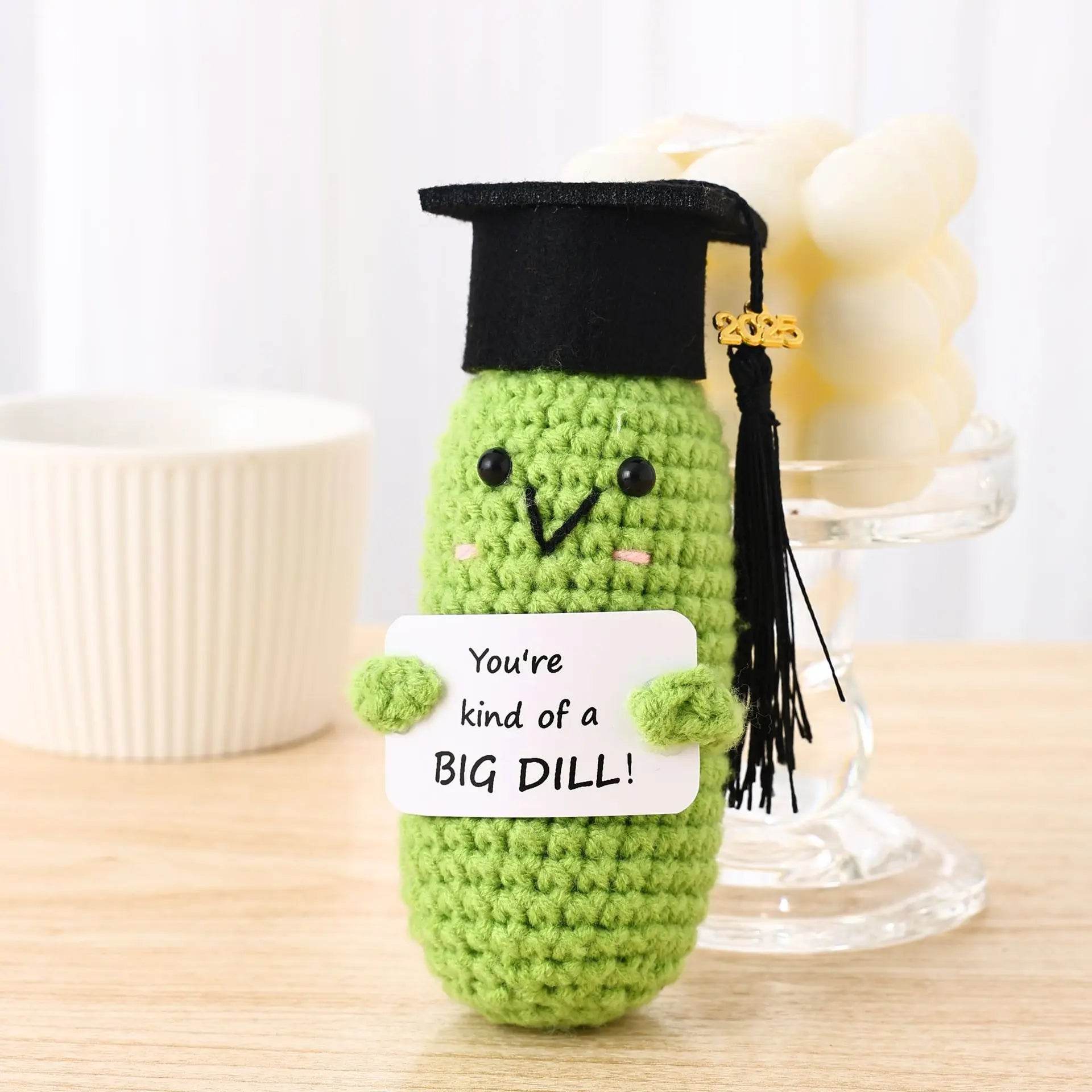 Positive Energy Graduation Hat Glasses Potatoes Home Decor - ToylandEU