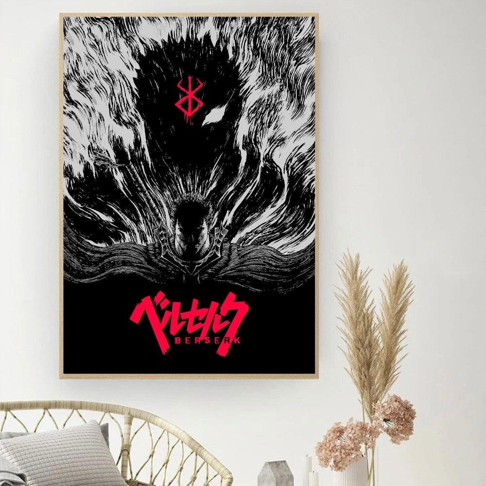 Poster Wall Art | Berserk | Vintage Movie Poster