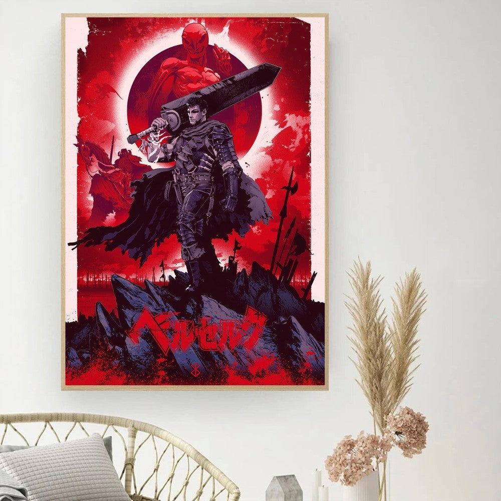 Poster Wall Art | Berserk | Vintage Movie Poster