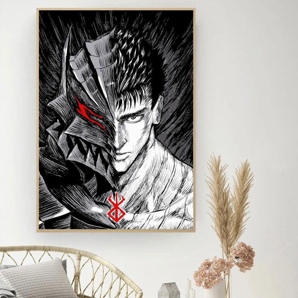 Poster Wall Art | Berserk | Vintage Movie Poster