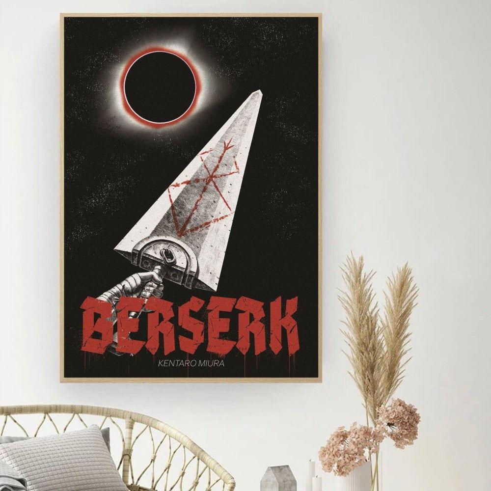 Poster Wall Art | Berserk | Vintage Movie Poster
