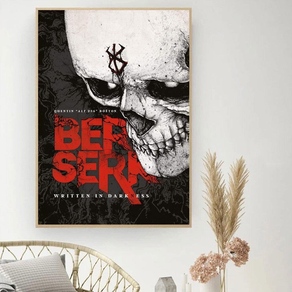 Poster Wall Art | Berserk | Vintage Movie Poster