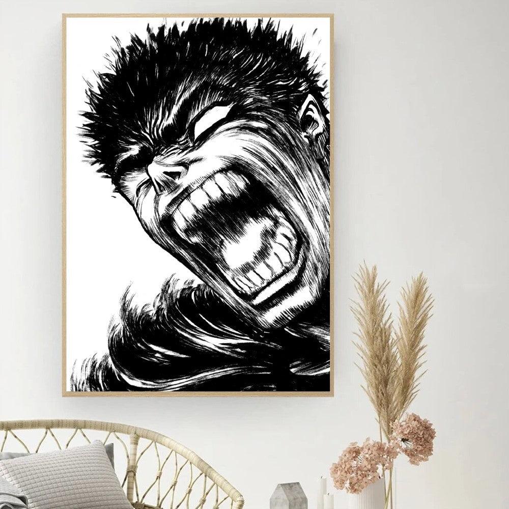 Poster Wall Art | Berserk | Vintage Movie Poster