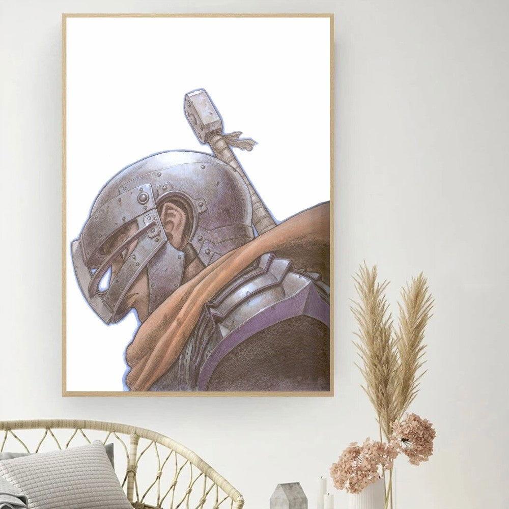Poster Wall Art | Berserk | Vintage Movie Poster