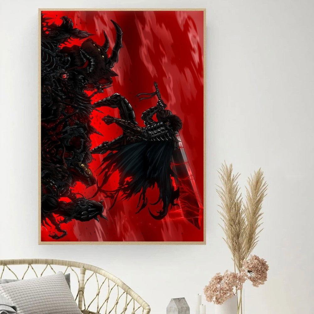 Poster Wall Art | Berserk | Vintage Movie Poster