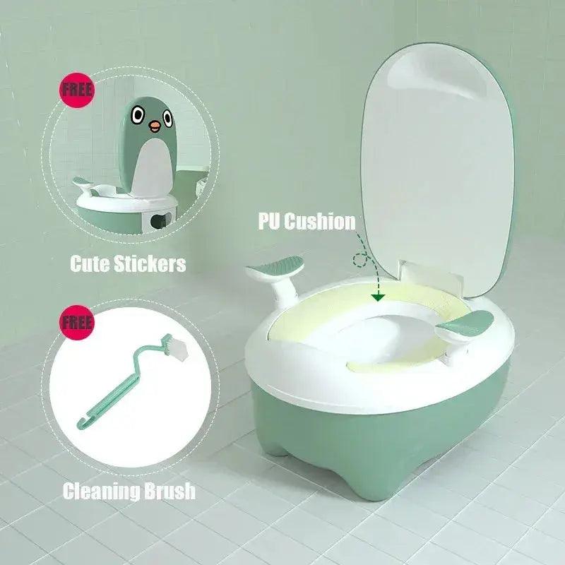  Potty Training Seat Portable Penguin Cartoon Travel -  ToylandEU™