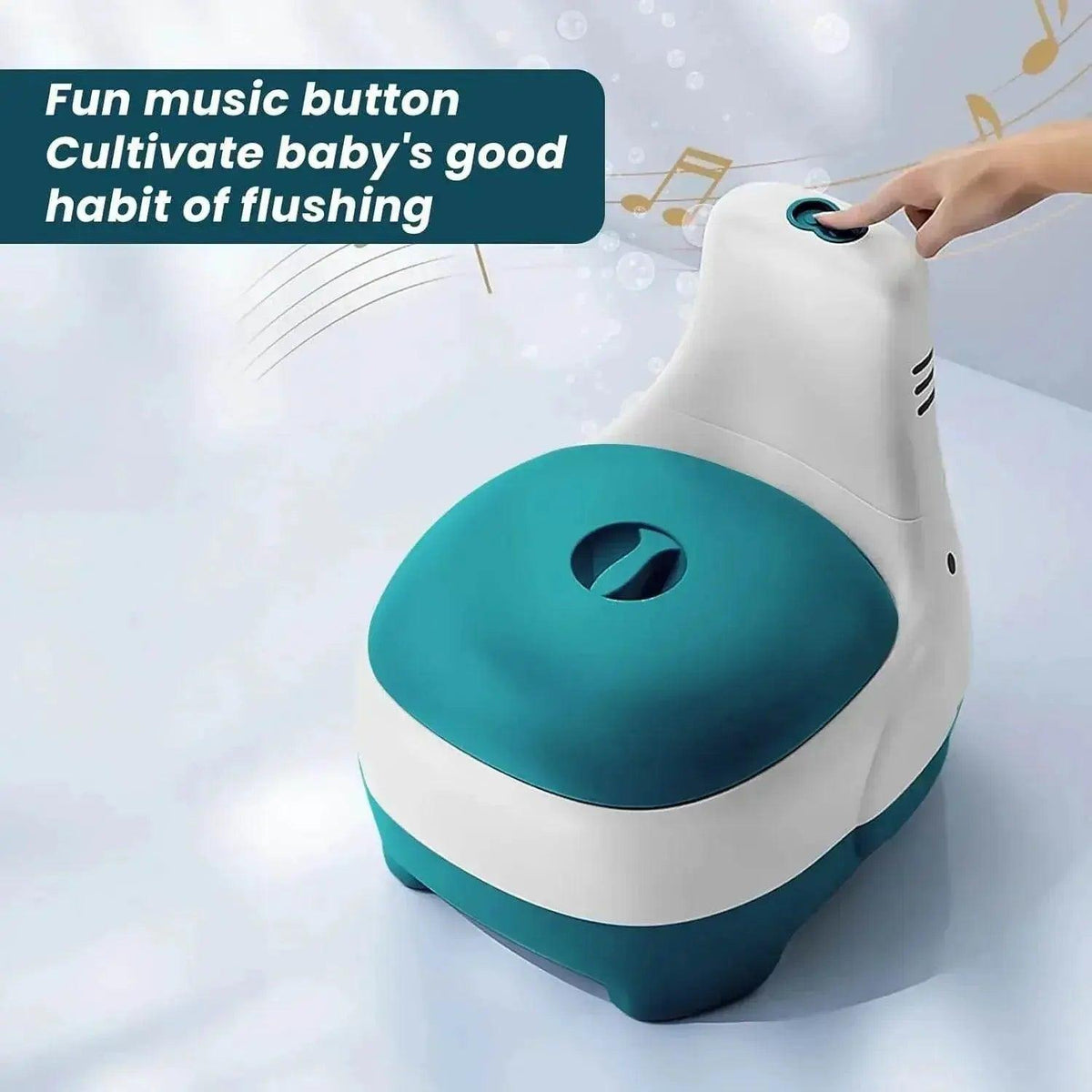  Potty Training Toilet Training Seat With Realistic Flush Sound Portable Toilet For Kids Easy To Clean Potty Seat -  ToylandEU™