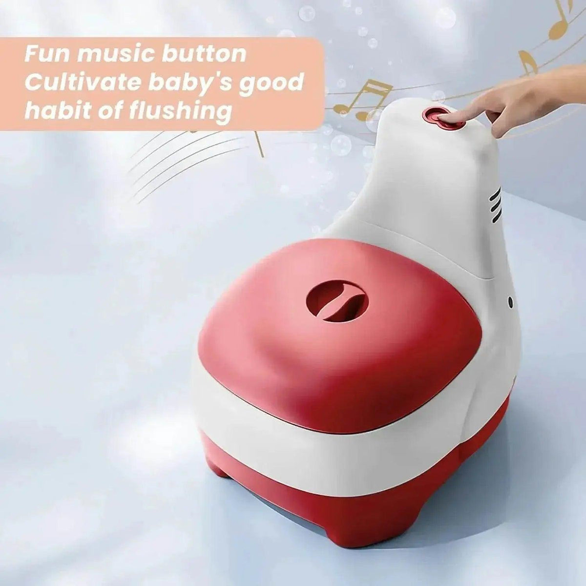  Potty Training Toilet Training Seat With Realistic Flush Sound Portable Toilet For Kids Easy To Clean Potty Seat -  ToylandEU™