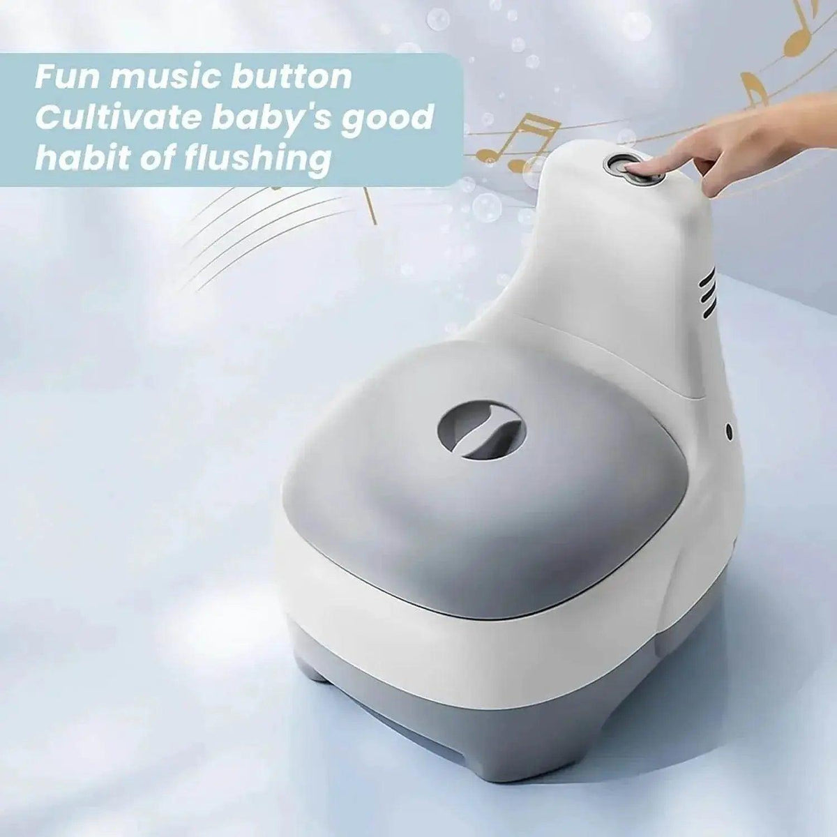  Potty Training Toilet Training Seat With Realistic Flush Sound Portable Toilet For Kids Easy To Clean Potty Seat -  ToylandEU™
