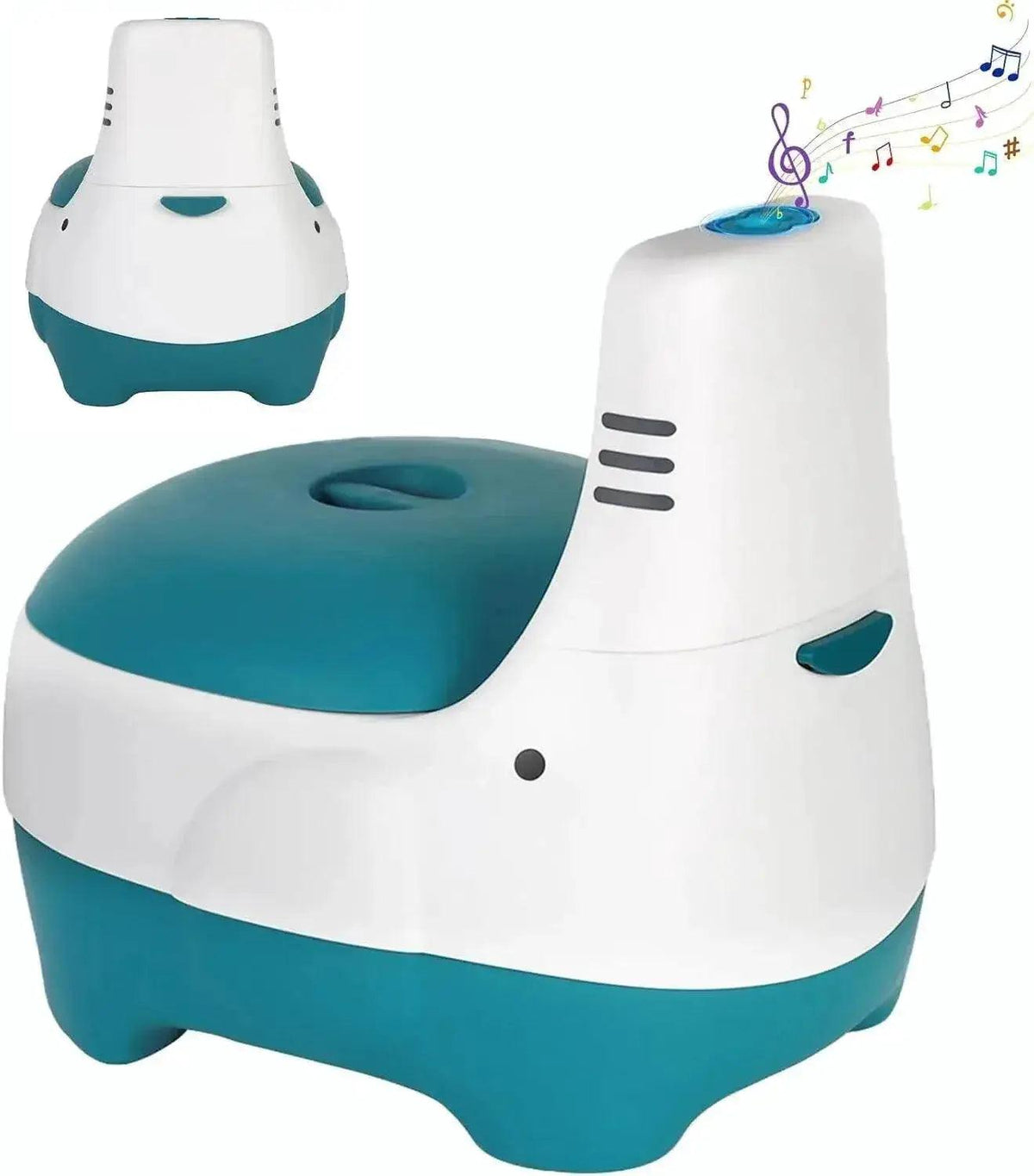  Potty Training Toilet Training Seat With Realistic Flush Sound Portable Toilet For Kids Easy To Clean Potty Seat -  ToylandEU™