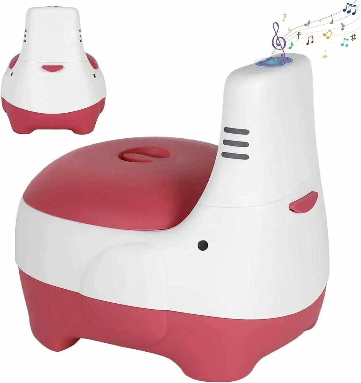  Potty Training Toilet Training Seat With Realistic Flush Sound Portable Toilet For Kids Easy To Clean Potty Seat -  ToylandEU™