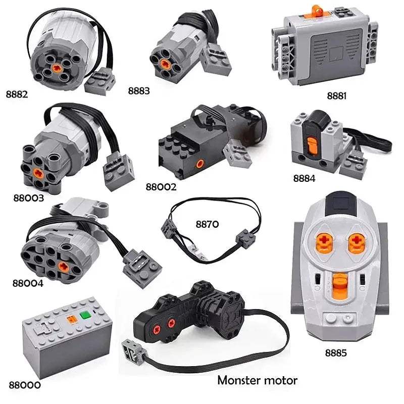 Power Functions Extension Wire And IR Remote For LEGO Trains - ToylandEU