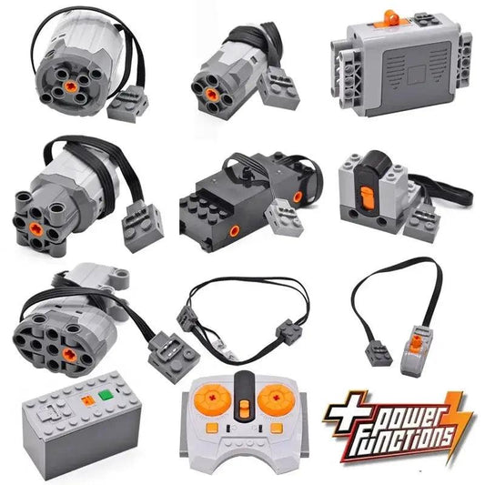  Power Functions IR Remote Car Motor Kit Building Blocks Pro -  ToylandEU™