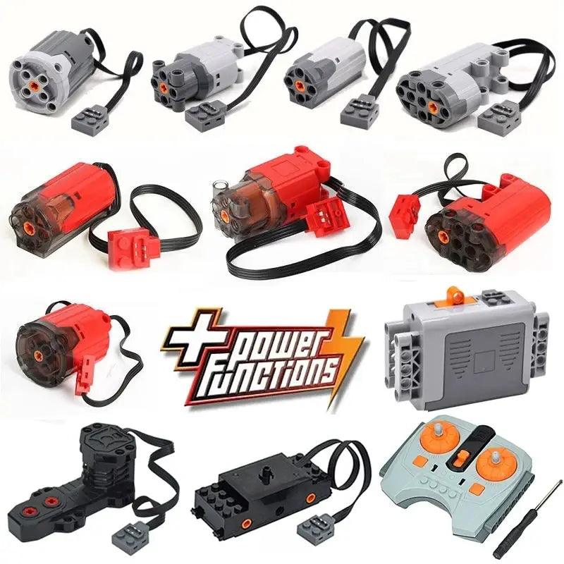  Power Functions IR Remote Car Motor Kit Building Blocks Pro -  ToylandEU™