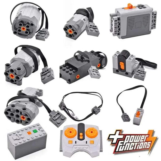  Power Functions IR Remote Car Motor Kit Building Blocks Pro -  ToylandEU™