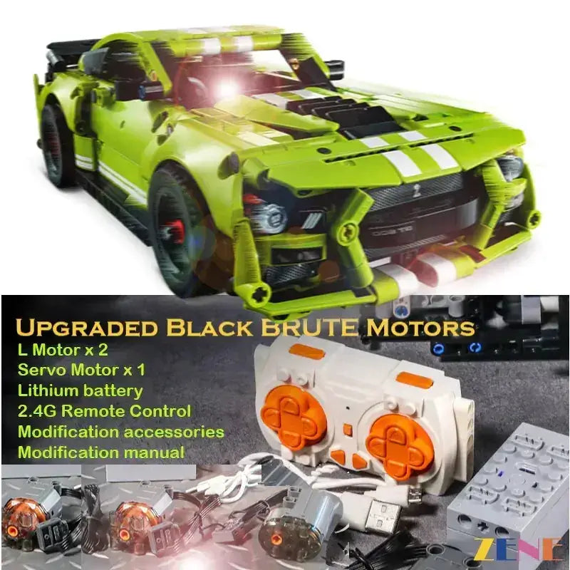 Power Functions Kit for LEGO Mustang Shelby GT500 #42138 - ToylandEU