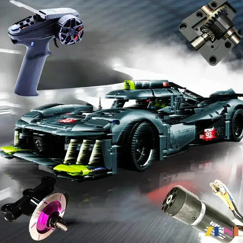 Power Functions Kit for LEGO PEUGEOT Hybrid Hypercar #42156 (High Performance) - ToylandEU