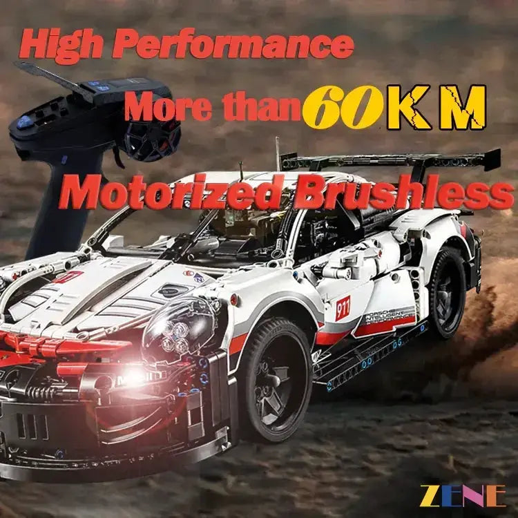 Power Functions Kit for LEGO Porsche 911 RSR #42096 (High Performance Brushless Motorized RC) - ToylandEU