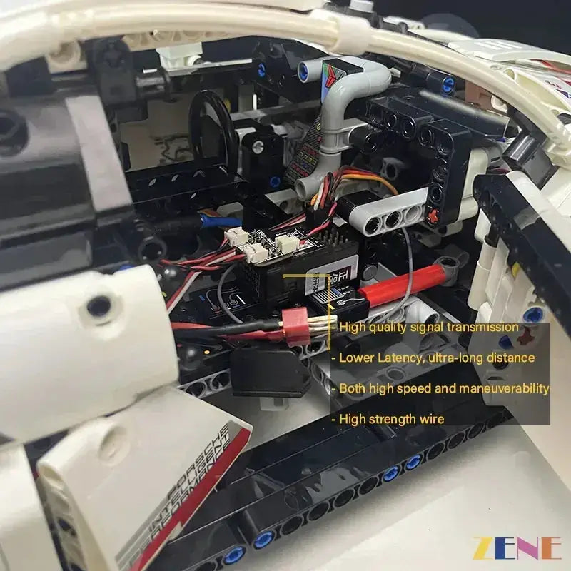 Power Functions Kit for LEGO Porsche 911 RSR #42096 (High Performance Brushless Motorized RC) - ToylandEU