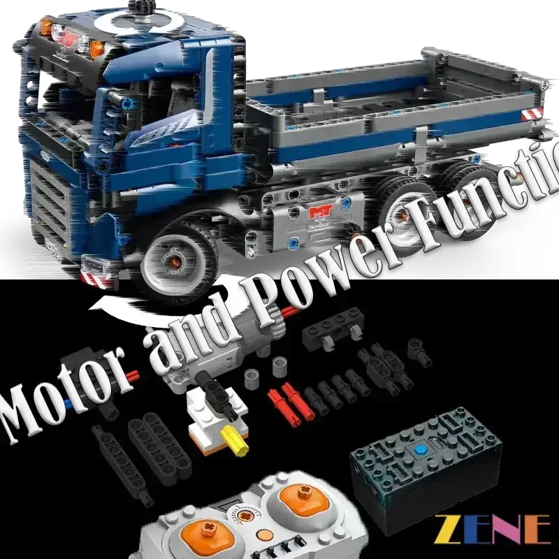 Power Functions Kit for LEGO Tipping Dump Truck #42203 - ToylandEU
