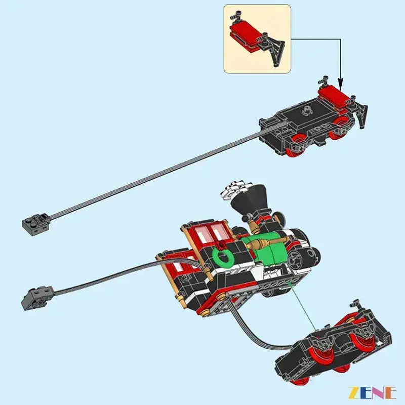 Power Functions Kit for LEGO Winter Holiday Train #10254 - ToylandEU