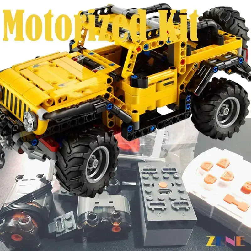 Power Functions Kit for LEGO Wrangler Jeep #42122 Motor - ToylandEU